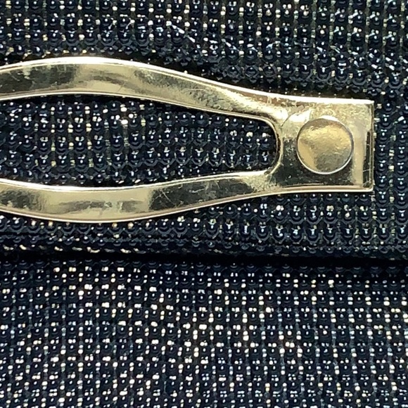 Vintage Whiting and Davis mesh ball clutch purse - Picture 3 of 17